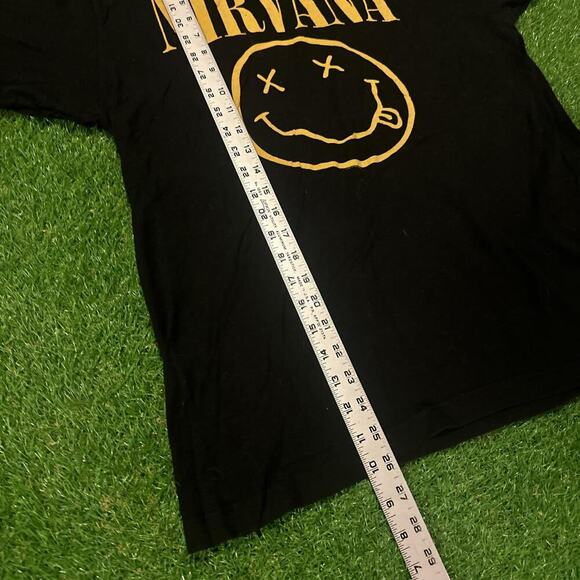 COPY - Nirvana Smiley Face Graphic T-Shirt - Picture 2 of 5
